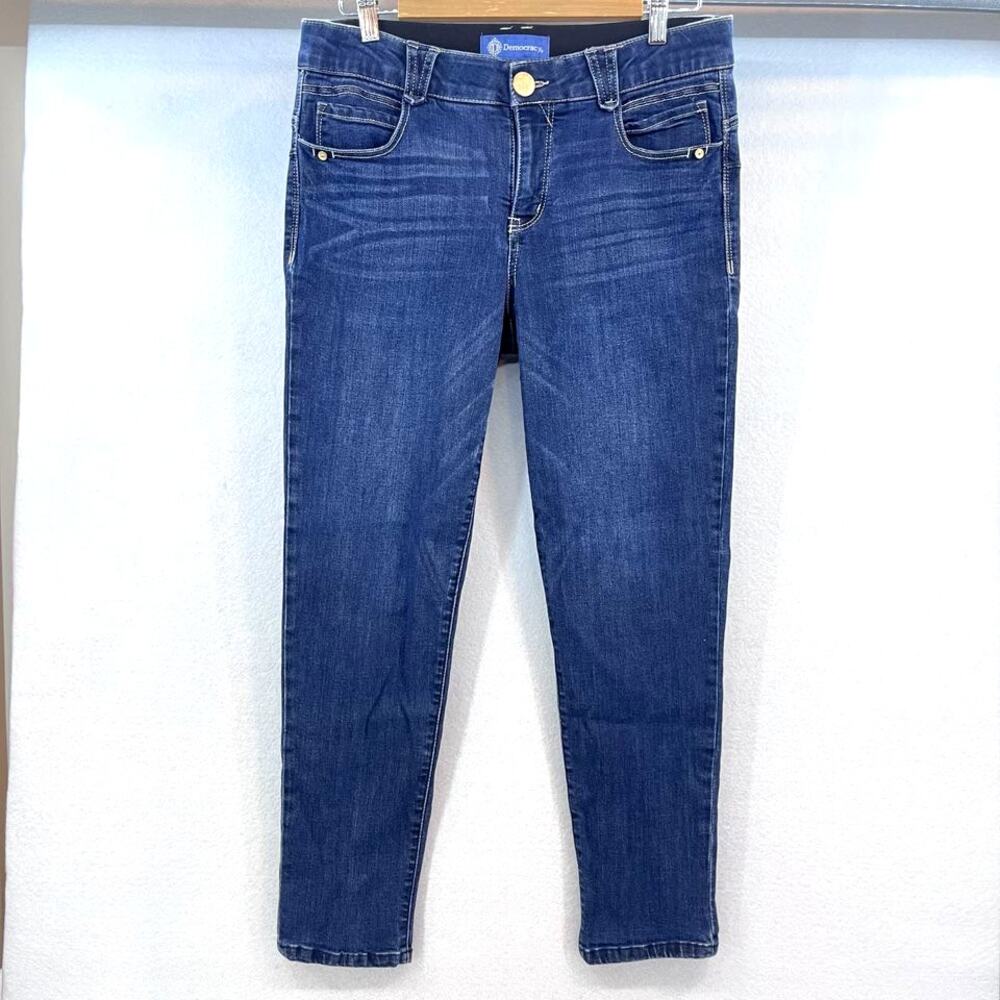 Democracy Ab solution ankle skimmer skinny denim women's jean 8